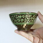 かたばみ飯茶碗（織部）／オーダー可