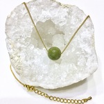 Jadeite.〜高級本翡翠のワンポイントネックレス〜