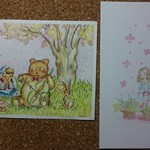 秋の音楽会、お花屋さんの女の子とネコ