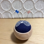 ミナペルホネン ちょうちょ ピンクッション 5cm 針山 まち針 裁縫道具 ギフト