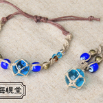 <rinrin様専用>浮き玉風ネックレス＆ブレスレット2点セット