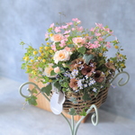 ひとさじ影の花束植えバスケット