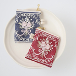 2色セット　6cmファスナー×7.5cm  インド刺繍リボン