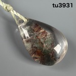 高品質 ガーデンクォーツ 穴あき タンブル Tu3931