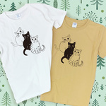 極太ボーダーＴシャツ マレー熊（Ｌ）