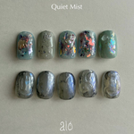 Quiet Mist /ネイルチップ /ニュアンス /ちゅるん /上品ネイル