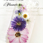iPhoneケース♡押し花 手作り♡