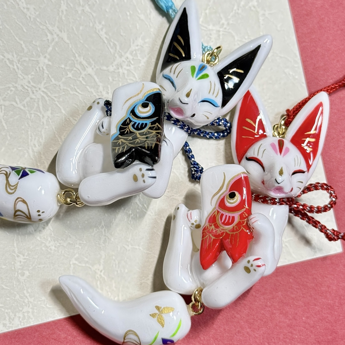 こまぎつねストラップ【阿】 - DACHIA DOLL'S GALLERY | minne byGMO