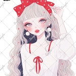 【D391】オリジナル人物ステッカー  オリジナル装飾ステッカー  