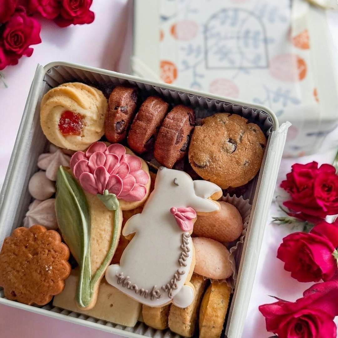 母の日クッキー缶（大） - sweets atelier bloom'S GALLERY | minne