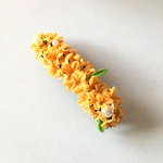 金木犀のバレッタ