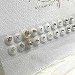 M05♡耳つぼジュエリー/Jewelry スワロフスキー シェル 天然石 夏