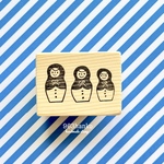 963hanko 消しゴムはんこ: マトリョーシカ