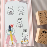 【単品販売】持たせるはんこ【ねこはぶちねこにリニューアル】