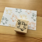 「応援トラネコ」スタンプ