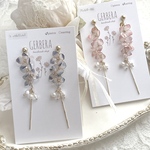 紫陽花〜stick ✴︎ピアス/イヤリング
