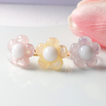 ふんわりお花畑のリング（シェル入り）🌷