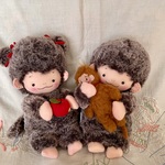 yさま専用のページ　モンチ君とモン子ちゃん