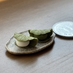 再販ミニチュア柏餅