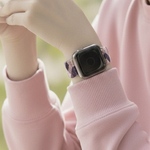 «D16Slim»3色か1色選べるカスタムオーダーのマクラメウォッチバンド★Applewatch,腕時計,スマートウォッチ/ 軽くて洗える着せ替えベルト/