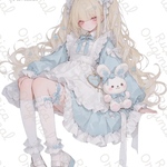 [Princess-4]プリンセスシリーズ👑　RICA オリジナルステッカー　ガシリーズ　人物ステッカー　女の子　コラージュ素材