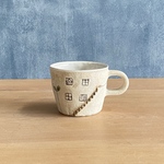 コーヒーカップ小「白い壁」
