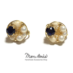 【送料無料】新色！Jewel Pierce 15mm（ダークインディゴ）