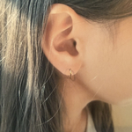 ターコイズ ×シンプル×小ぶり ピアス イヤリング