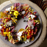 happy halloween wreath