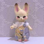 ミモザのサロペットセット　ライトグレー