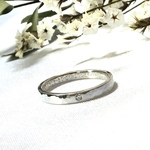 ⭐️キャンペーン特価⭐️遺骨リング💍 シルバー925✨ストレートリング幅約2.5mm ペットの指輪 猫 犬 故人 虹の橋 カプセル ペンダント 分骨 納骨 お墓 骨壷　メモリアルリング