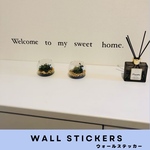 ❥︎10.welcome ウォールステッカー