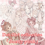 DOT GIRL COLLECTION・Dusty pink
