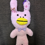 巨大うさぎキーホルダー