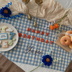 もこもこ刺繍🪡ポップカラーバースデータペストリー　|   誕生日タペストリー　|   誕生日飾り