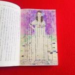 名画　透明栞　クリムト【メーダ・プリマヴェージの肖像】ピンク