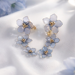 "Delphinium" pierce/earring