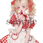オリジナル人物ステッカー♡No.3493
