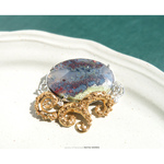モス アゲート ブローチ  / Moss Agate Brooch 157