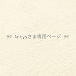 ୨୧  4ntys さま専用ページ  ୨୧