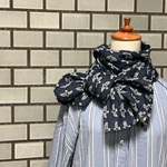 春のストール・Wガーゼ　南に向かう鳥