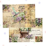 デザインペーパー　Easter Vintage Collage 2