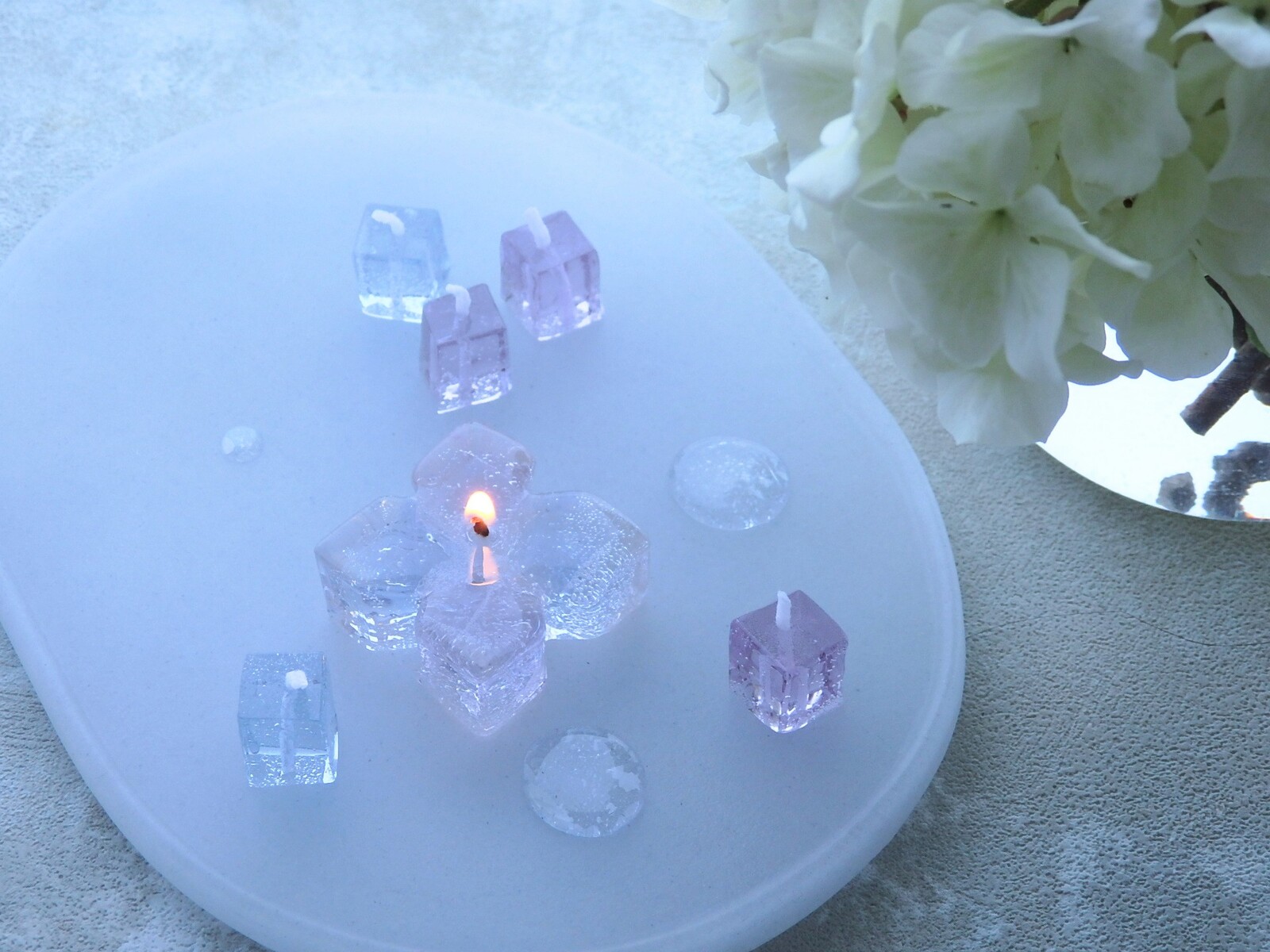 柚子氷】- ジェルキャンドル - - 徒然 - tsuredzure - candle | minne