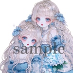 オリジナル人物ステッカー♡No.3588