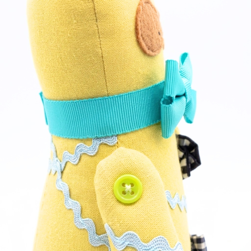 猫のぬいぐるみハンドメイド作品、スイーツシリーズ 🍬【Candy・No.001