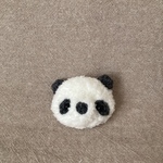 ふわふわパンダちゃんブローチ🐼再販