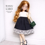 2点セット 半袖ワンピース リカちゃん 服 小花柄