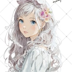 オリジナル　人物ステッカー　5枚セット