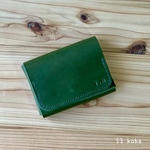 IQOSレザーケース　緑系