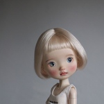 カスタムドールウィッグ　landoudou ドール　ウィッグ　モヘアウィッグ